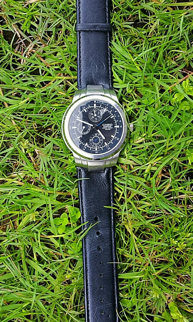 CASIO EDIFICE EF305 ORIGINAL STEEL WATCH Men s Fashion Watches