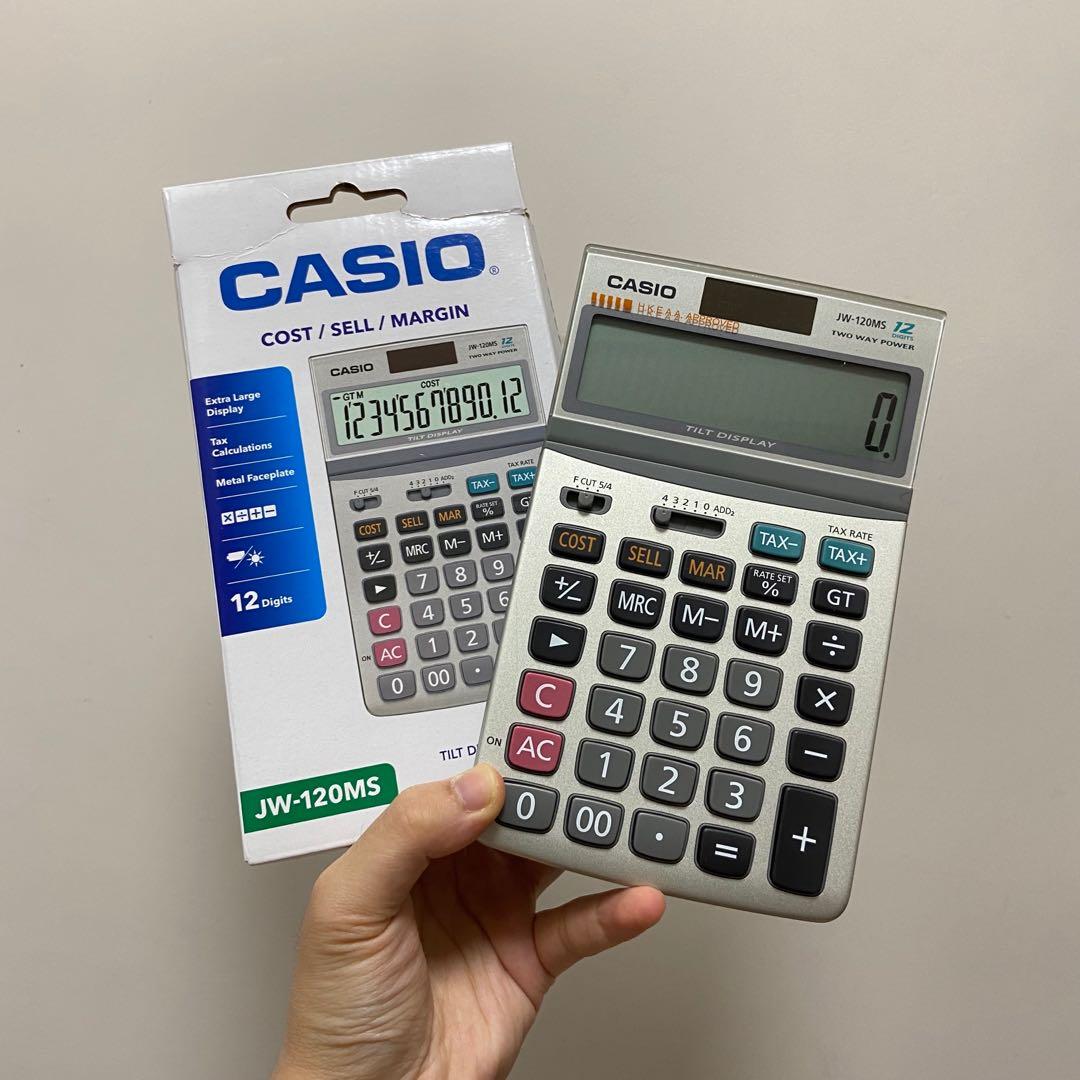 Casio Jw 120 Ms Dse Hkeaa Approved Bafs æœƒè¨ˆcalculator è¨ˆæ•¸æ©Ÿè¨ˆç®—æ©Ÿ æ›¸æœ¬ æ–‡å…· æ–‡å…· Carousell