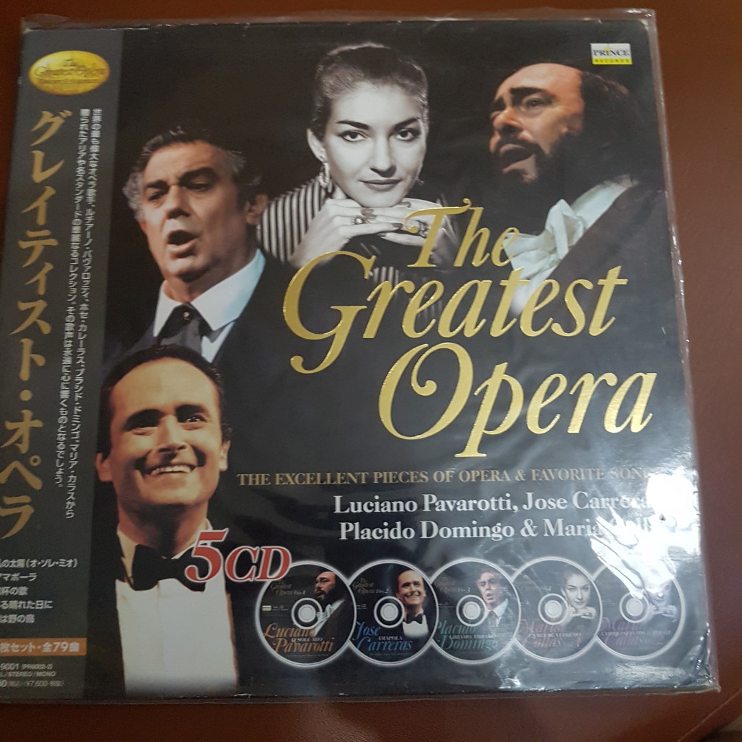 Cd. The greatest.opera, Hobbies & Toys, Music & Media, Music ...