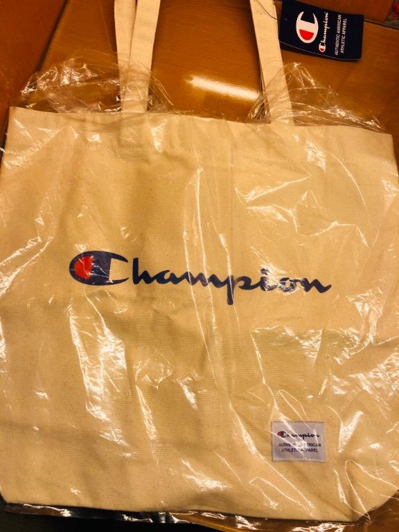 champion tote bag orange
