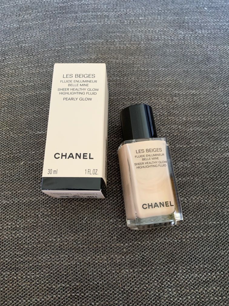 Chanel Les Beiges Sheer Healthy Glow highlighting fluid, 美容＆化妝品, 健康及美容-  皮膚護理, 化妝品- Carousell