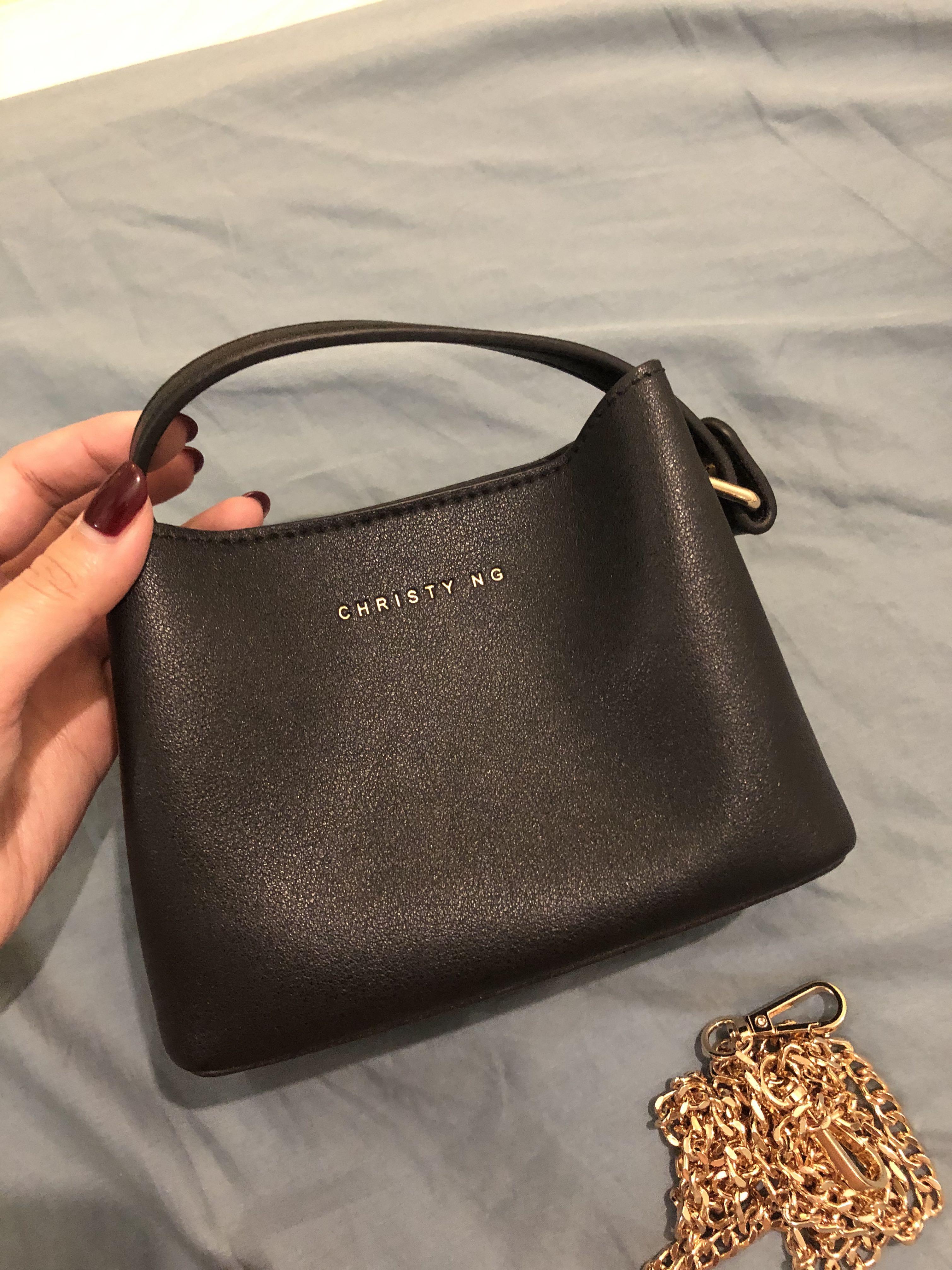 christy ng jean micro bag in black, Women's Fashion, Bags & Wallets,  Cross-body Bags on Carousell