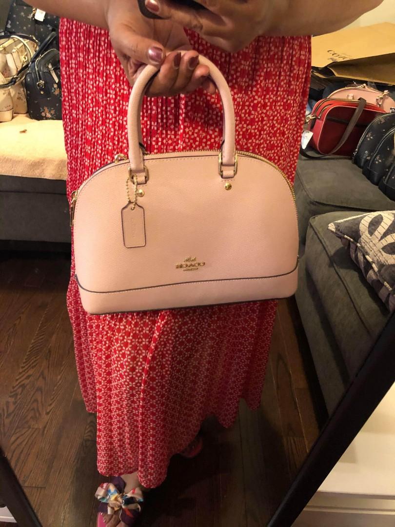 Coach mini sierra in blossom pink, Women's Fashion, Bags & Wallets