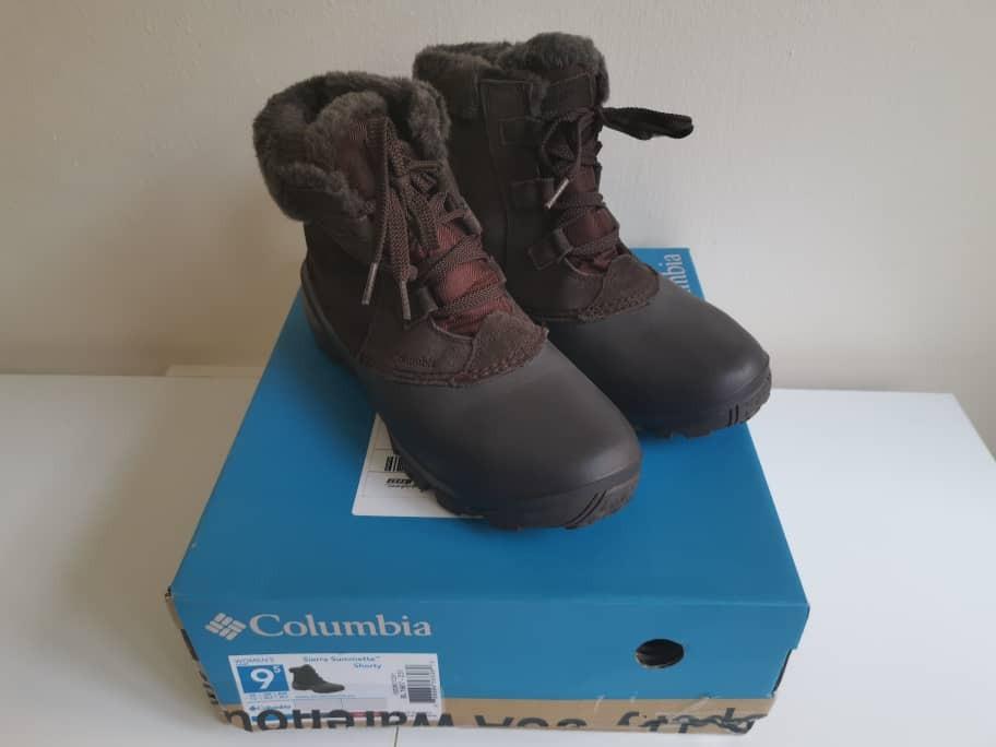 Columbia Sierra summette shorty Winter Boots Women Women s Fashion Footwear Boots on Carousell