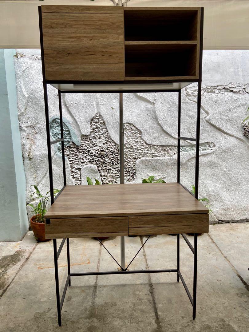Computer Table with Top Shelf Furniture Home Living Office