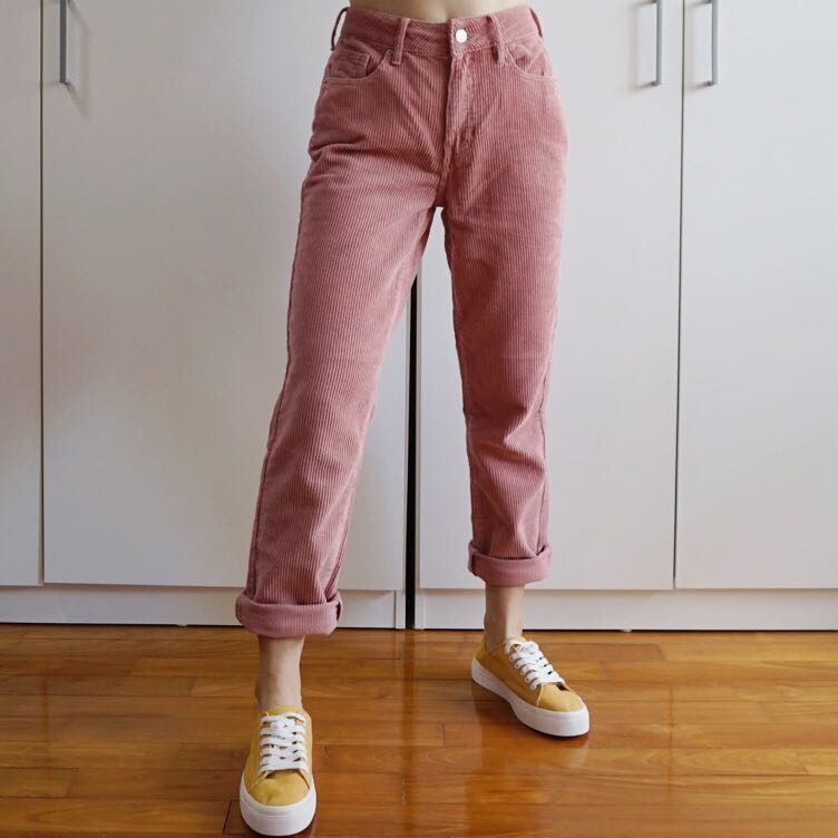 Corduroy deals mom jeans