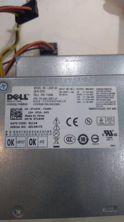 Dell Optiplex 780 DT PC / Desktop Power Supply, Computers & Tech, Parts &  Accessories, Computer Parts on Carousell