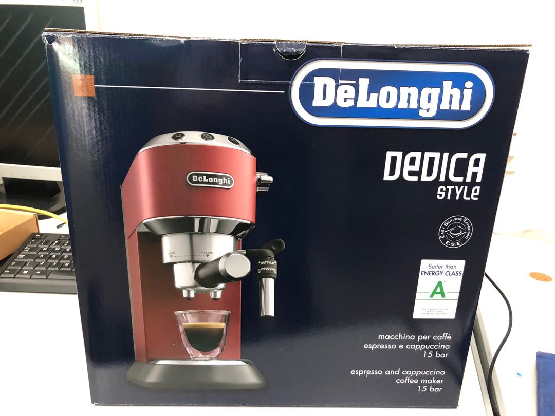 Delonghi EC685.R Dedica Pump Espresso coffee maker for sale, TV & Home