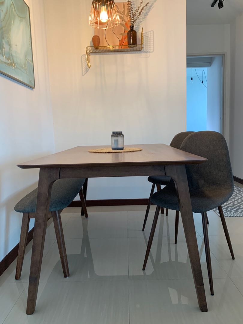 Dining Table Bench And Chairs Furniture Tables Chairs On Carousell