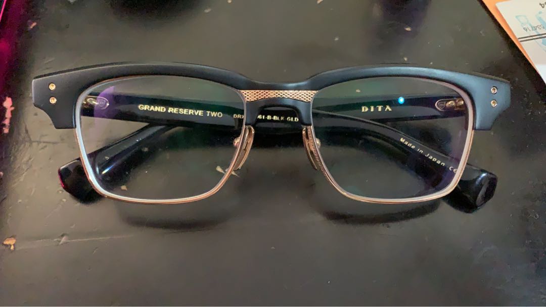 通販大特価ディータ DITA グランドリザーブ Grand Reaserve 美品 眼鏡 メガネ セル、プラスチックフレーム