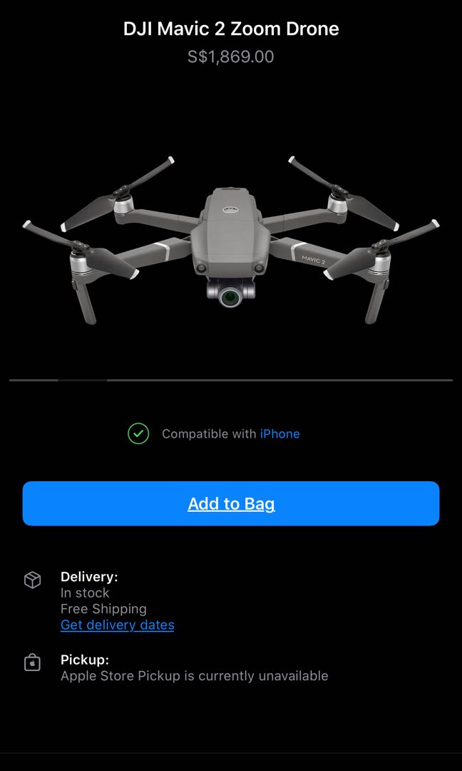 Dji Mavic 2 Zoom Drone Photography Drones On Carousell