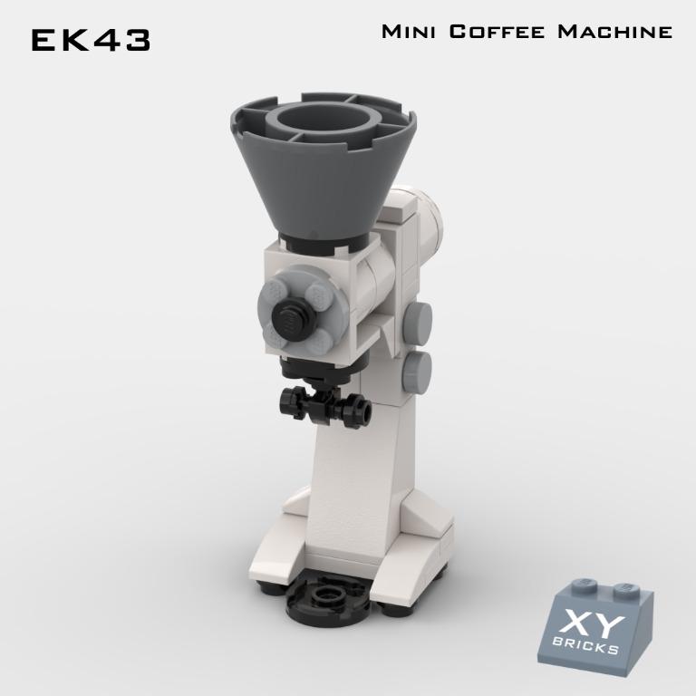 EK43 (Mini Coffee Machine Series) Mini LEGO MOC, Hobbies & Toys, Toys