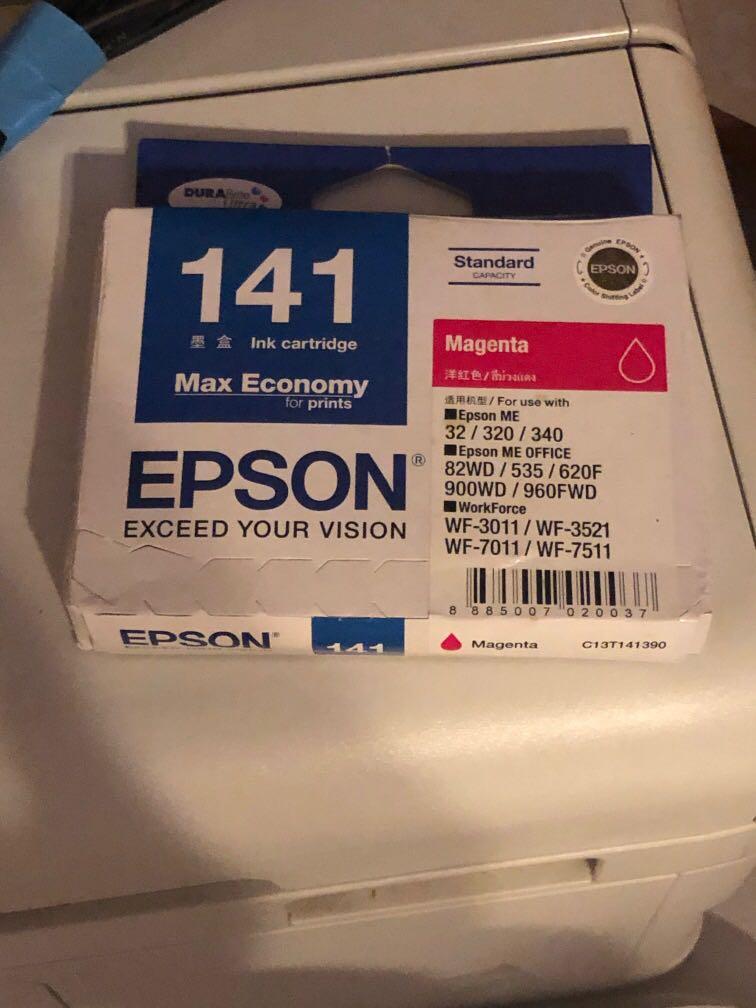 Epson WF3521 printer cartridgeBN and used printer give away