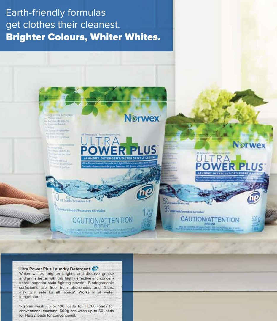 Laundry Detergent Ultra Power Plus Norwex UPP, Furniture & Home Living