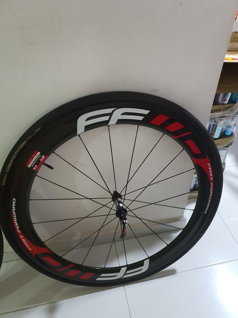 Fast forward carbon f6r store tubular 60mm sp wheelset