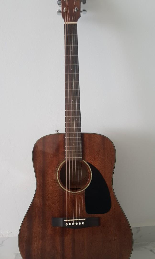 Fender Cd60 Acoustic Guitar - Fender Cd60 Acoustic Guitar Music Media Music Instruments On Carousell