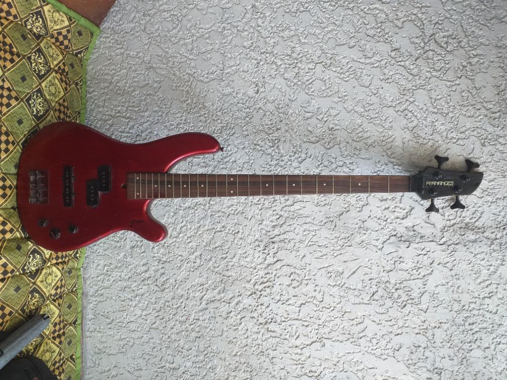 Fernandes Gravity 4 String P J Bass Guitar Selling As Is Hobbies Toys Music Media Cds Dvds On Carousell