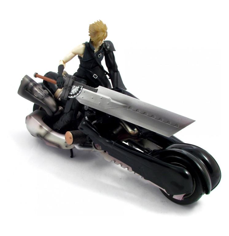 cloud strife fenrir action figure