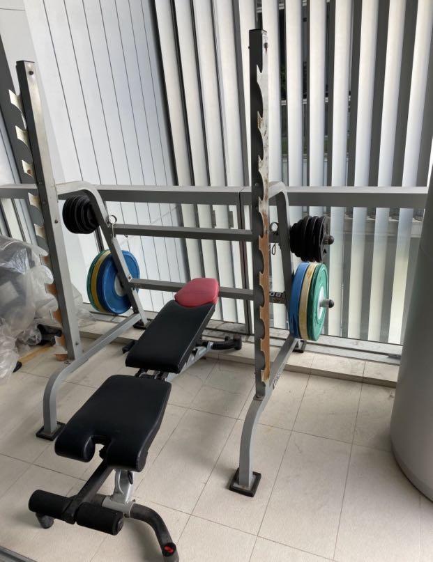 FREE Squat Rack, Sports Equipment, Exercise & Fitness, Weights
