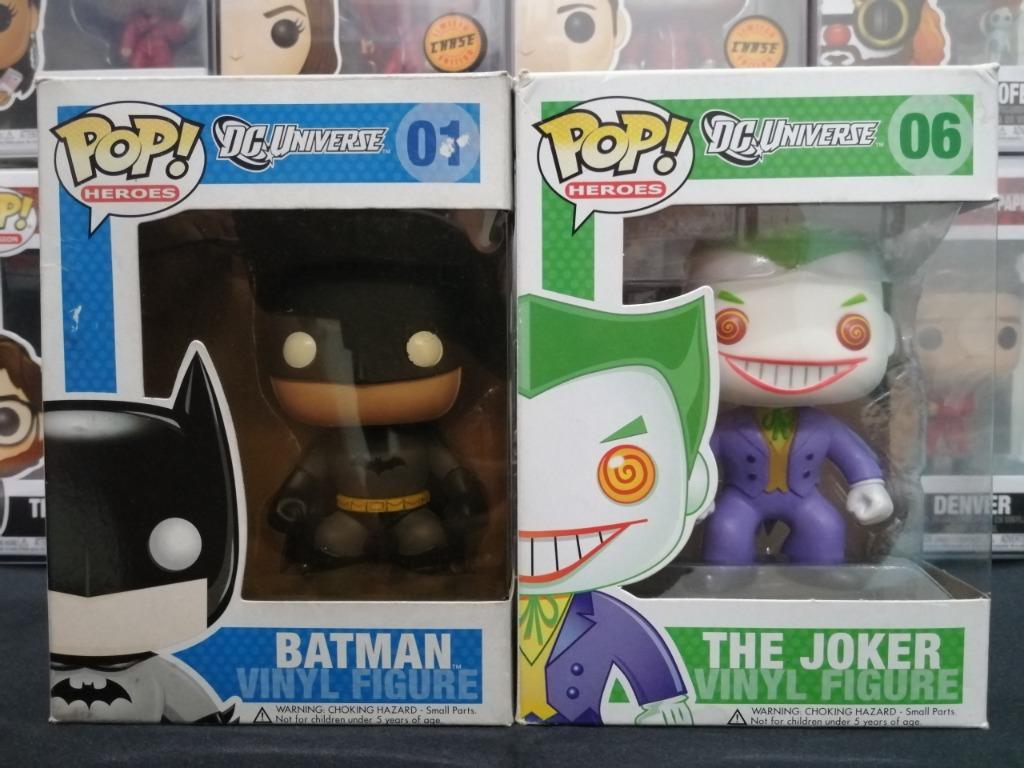 Funko Pop Batman Og And Joker Og Set Toys Games Toys On Carousell