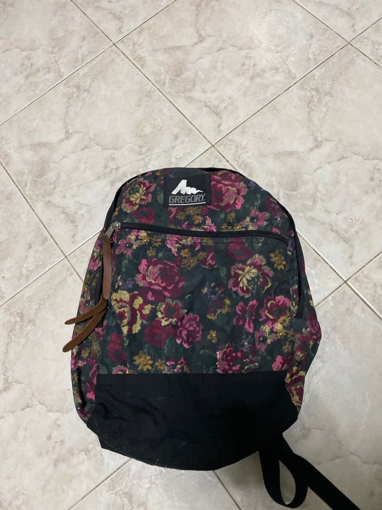 Gregory floral backpack cheap