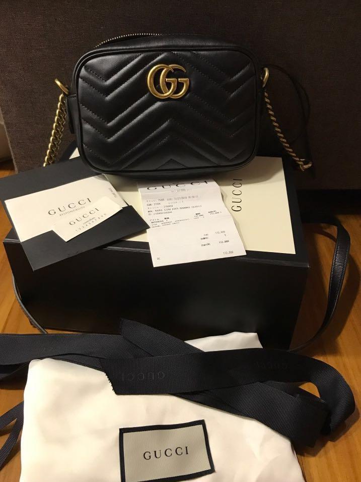 Gucci Marmont Mini / Camera Bag, Luxury, Bags & Wallets on Carousell