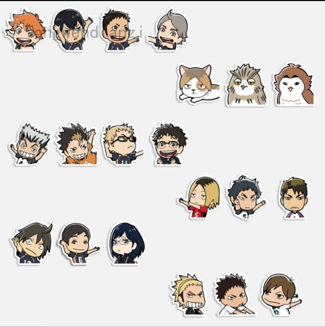 Haikyuu Sticker Pack Design Craft Art Prints On Carousell Buy 'haikyuu iwaizumi chibi' by xiaokoong as a sticker. haikyuu sticker pack