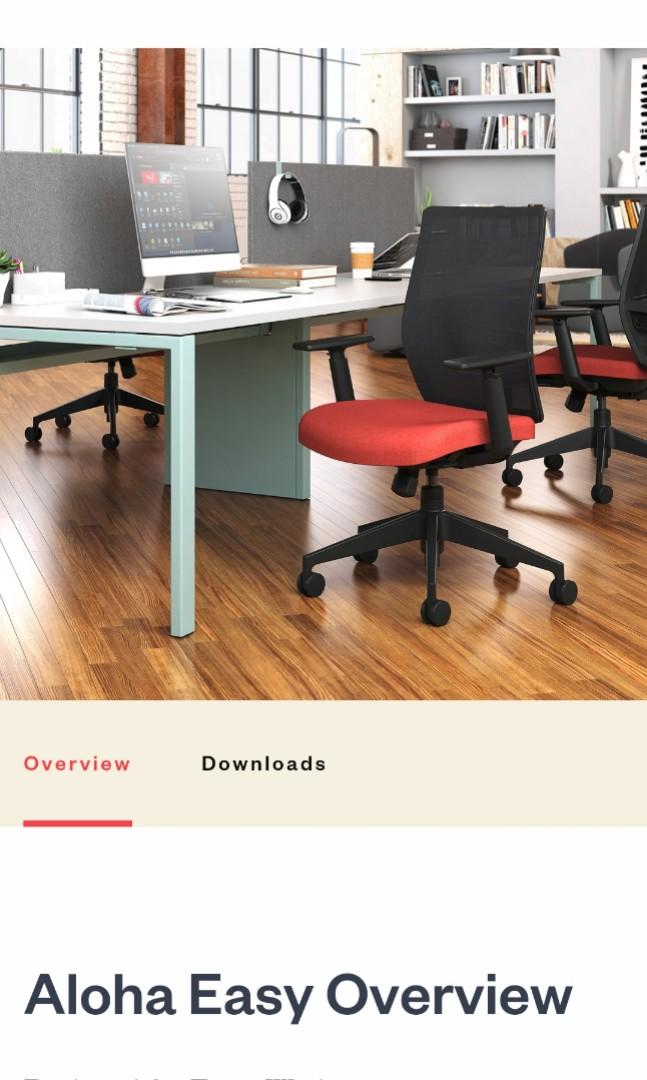 Aloha easy task chair top