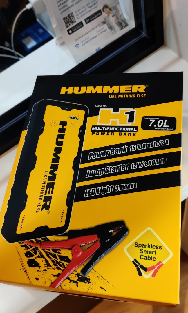 hummer jump starter h8