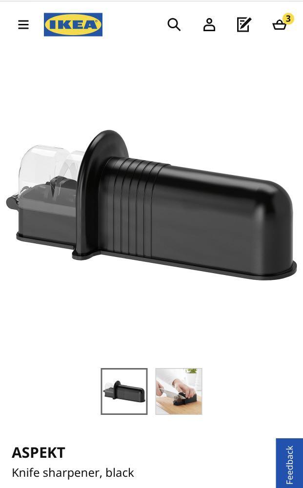 Amazon Com Ikea Aspekt Knife Sharpener Kitchen Dining