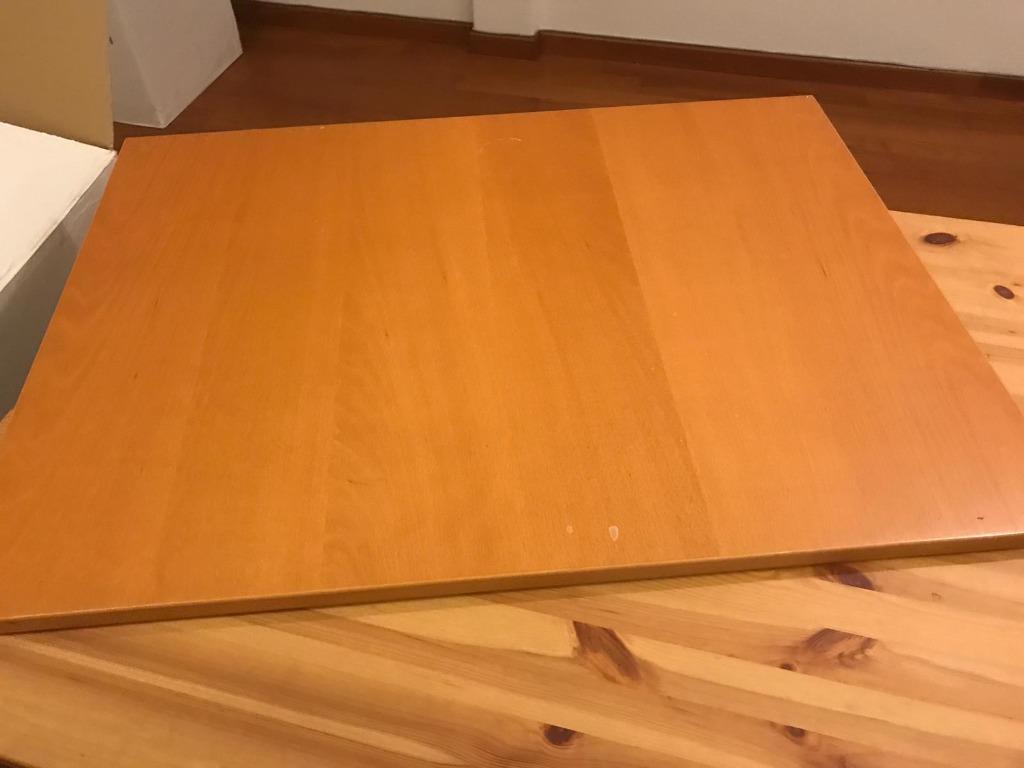 Ikea table small with extra (new) table top, Furniture & Home Living