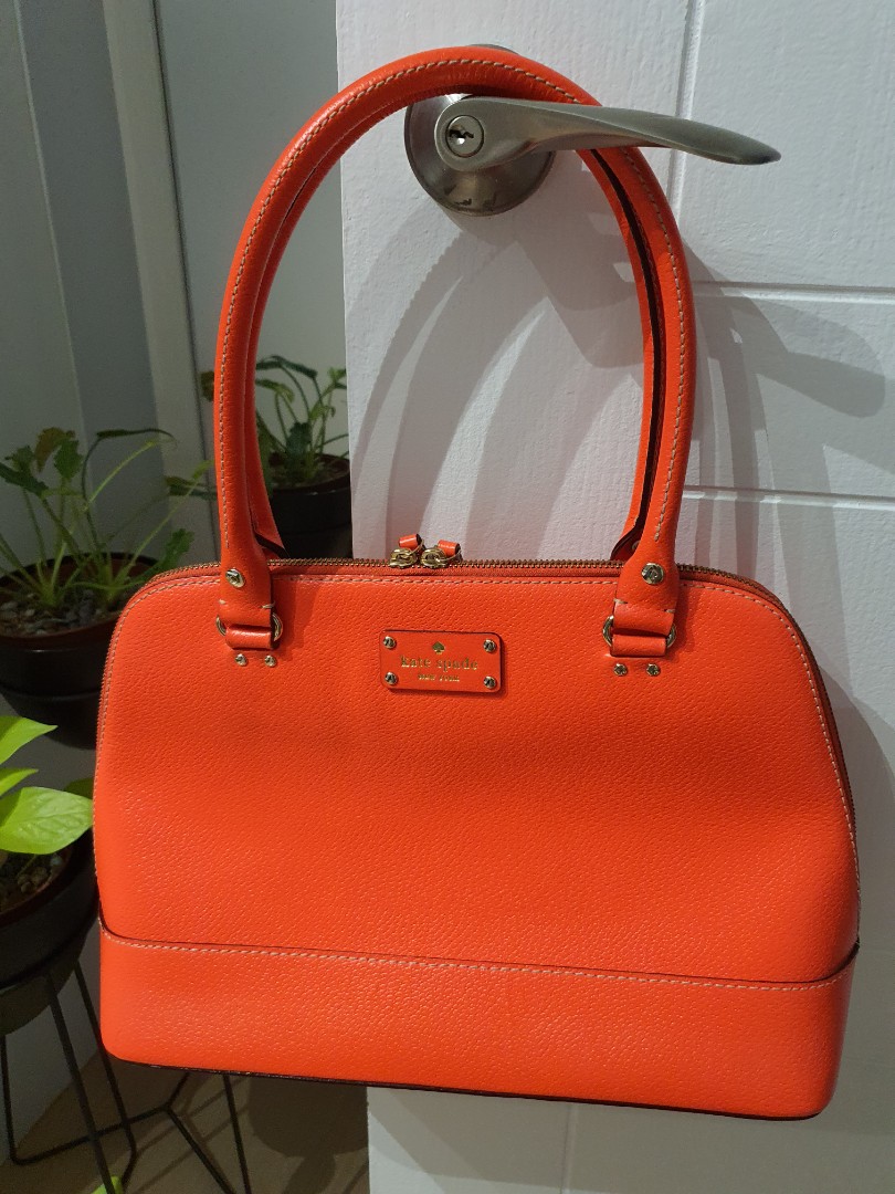 Top 68+ imagen kate spade bag orange Thptnganamst.edu.vn