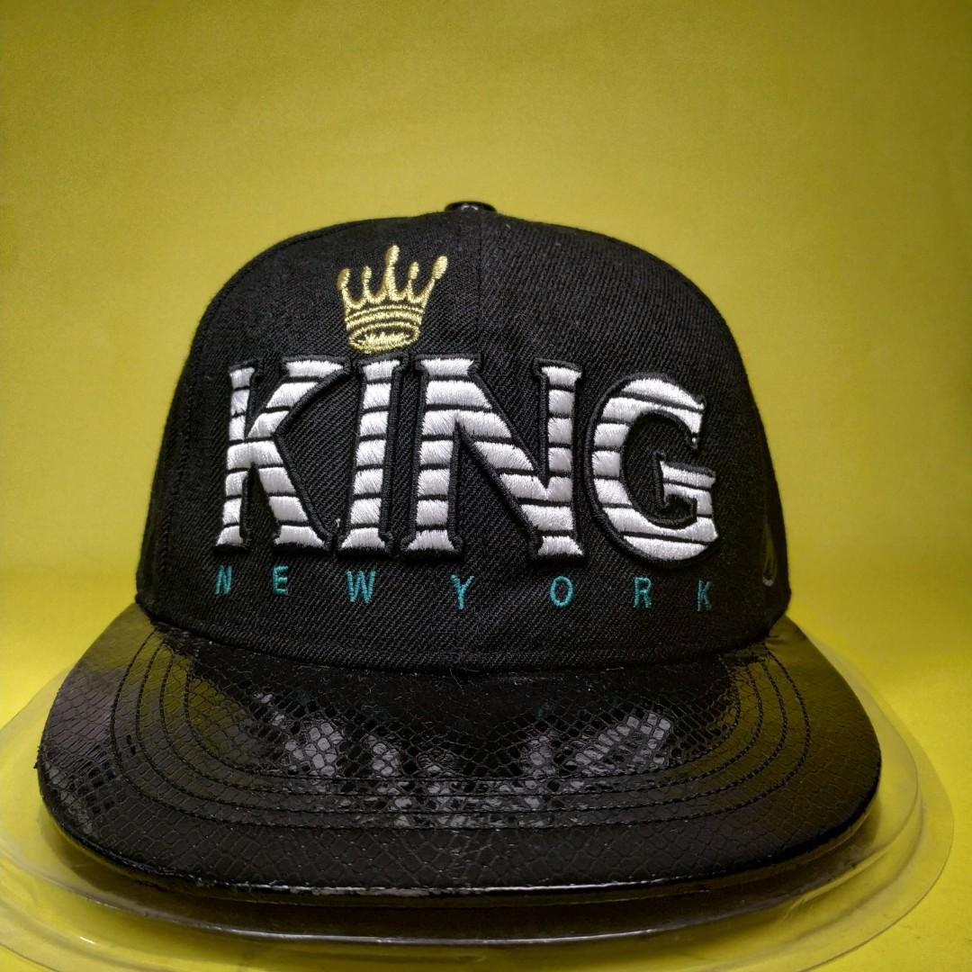 King New York Snapback Topi Cap Men S Fashion Accessories Caps Hats On Carousell