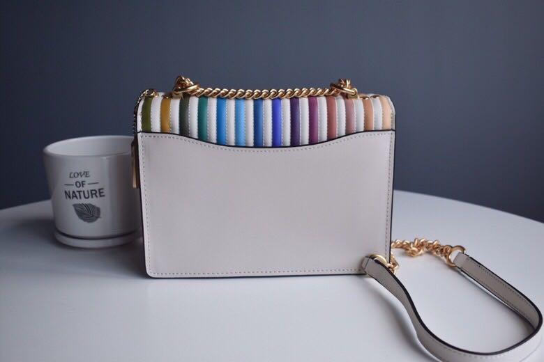 Coach Klare Rainbow seitentaschen Ombre Quilting
