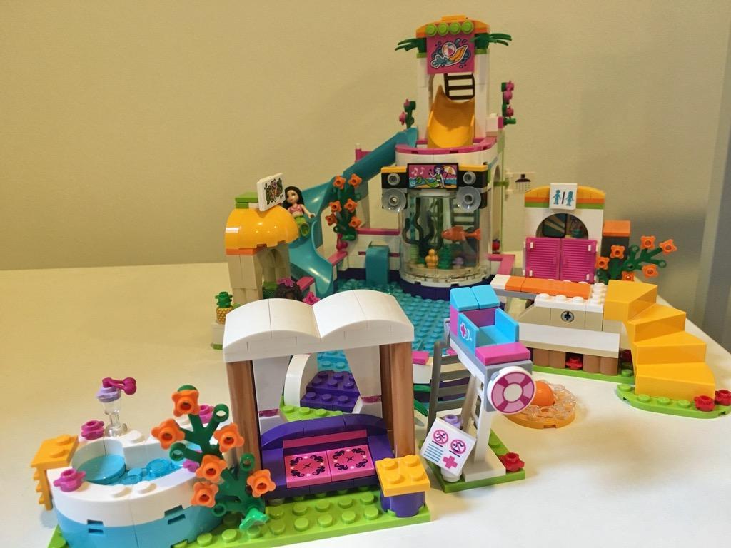 Lego friends heartlake shop summer pool target