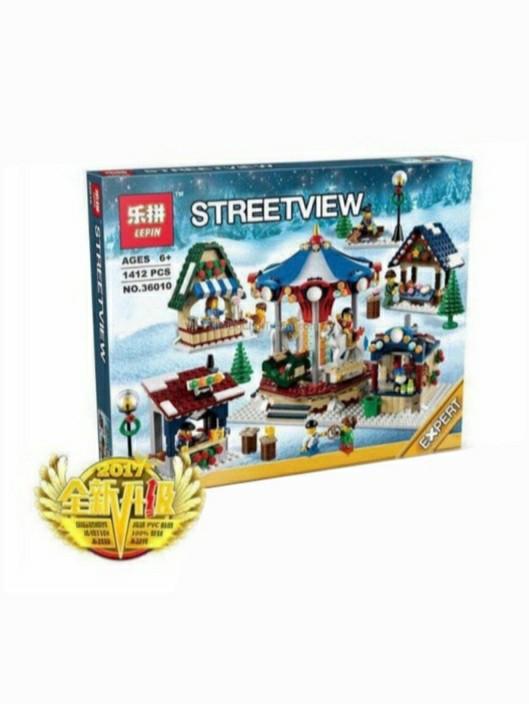 Lepin 36010 Winter Village Market Hobbies Toys Toys Games on Carousell
