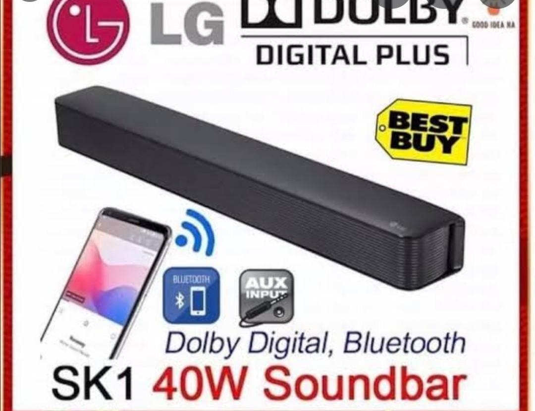 LG SOUND BAR SK1 40W RMS, Audio, Soundbars, Speakers & Amplifiers on  Carousell