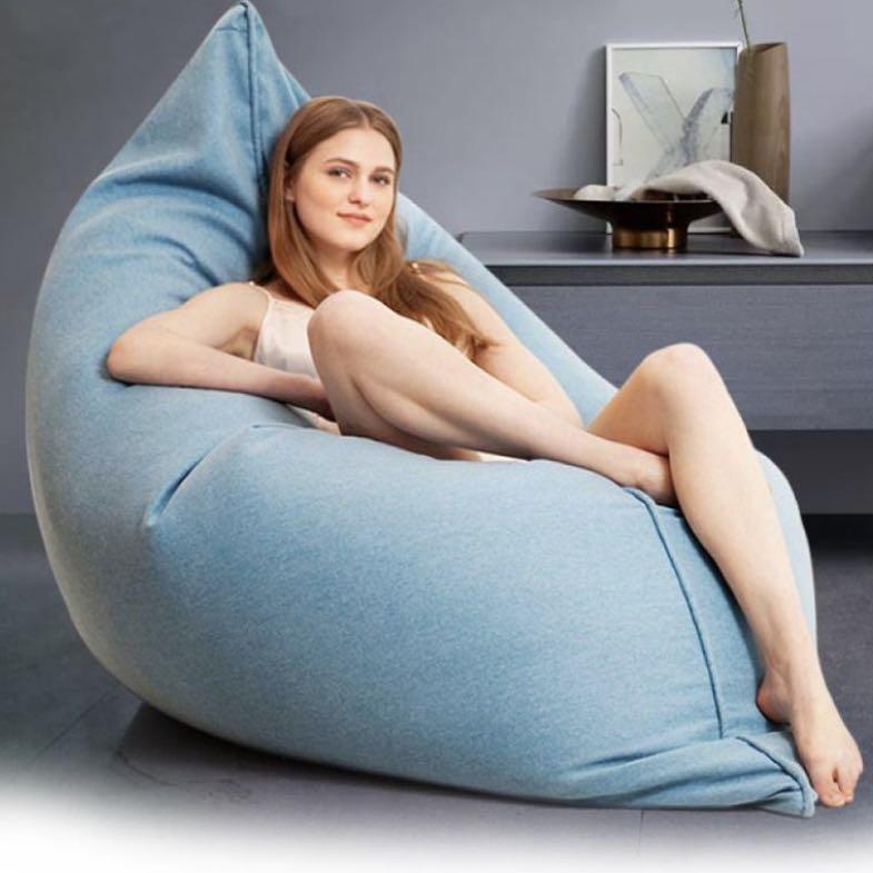 Light Brown Bean Bag Chair Furniture Tables Chairs On Carousell