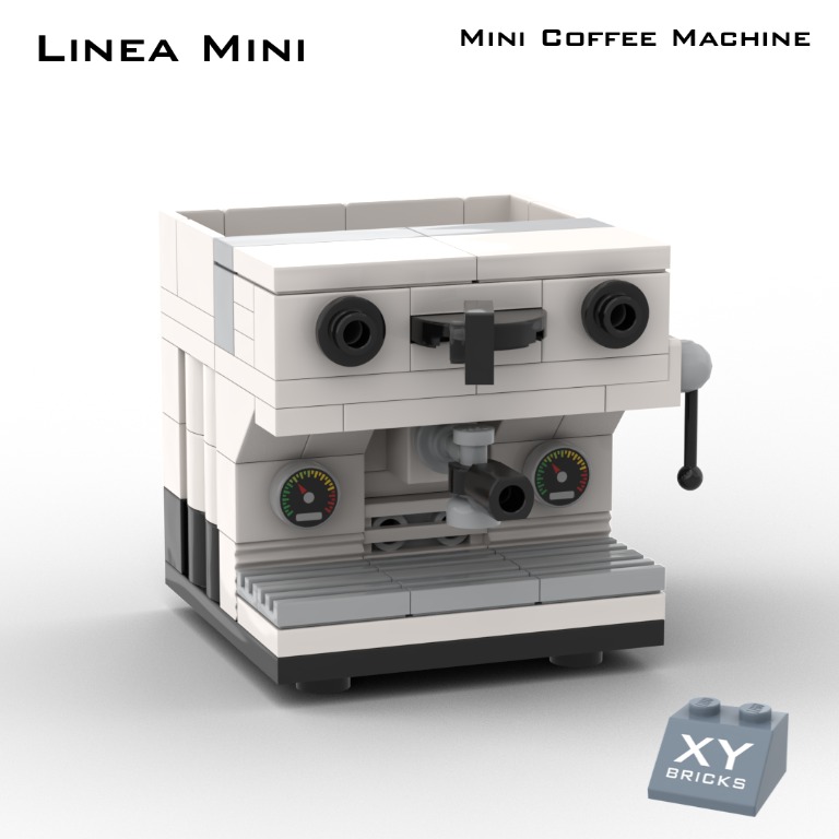 Coffee machine lego sales