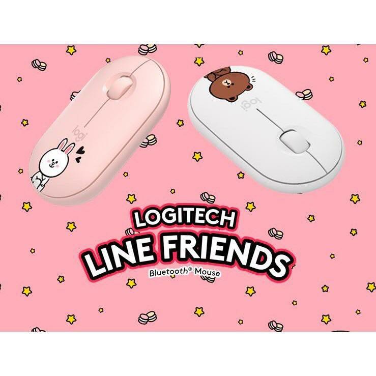 Logitech Pebble M350藍芽Mouse Line 特別版, 電腦＆科技, 電腦周邊及配件, 電腦滑鼠及相關產品 - Carousell