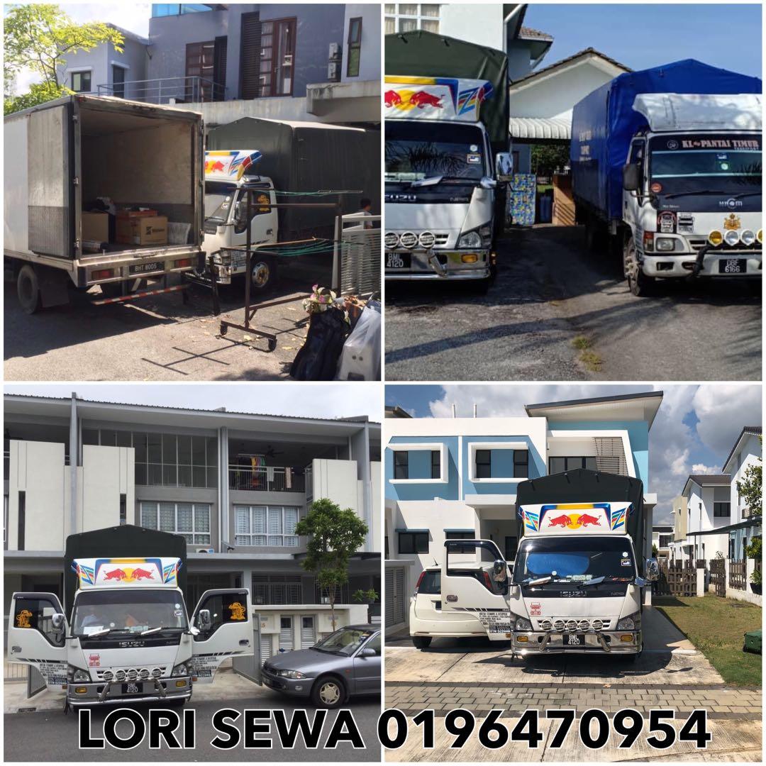 Lori Sewa Sewa Lori Pindah Rumah Pejabat 1 3 5 8 10 Tan Services Home Services Movers Delivery On Carousell