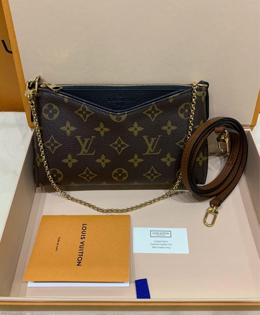 Louis Vuitton Pallas Clutch Noir