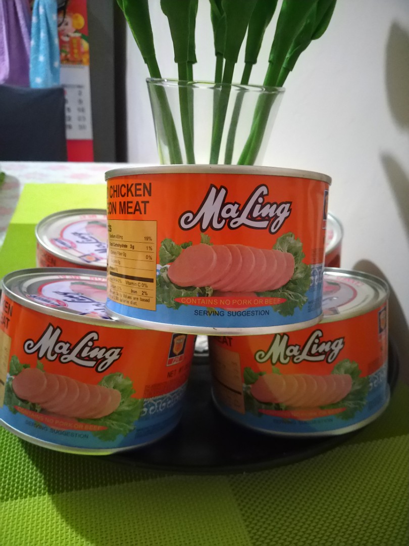 MaLing Canned Luncheon Meat, Food & Drinks, Local Eats on Carousell