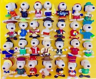 snoopy mcdonalds toys 1999