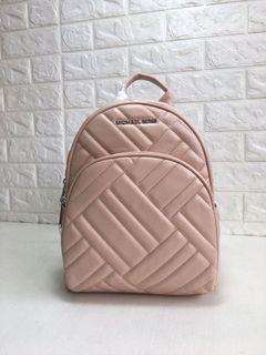 Michael Kors Backpack Pink Leather