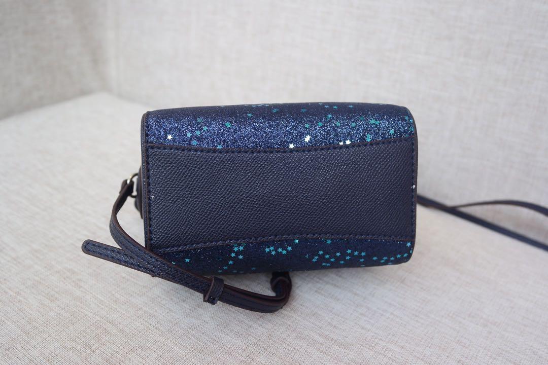 Coach+F37747+Micro+Bennett+Satchel+With+Star+Glitter+Purse+Handbag for sale  online