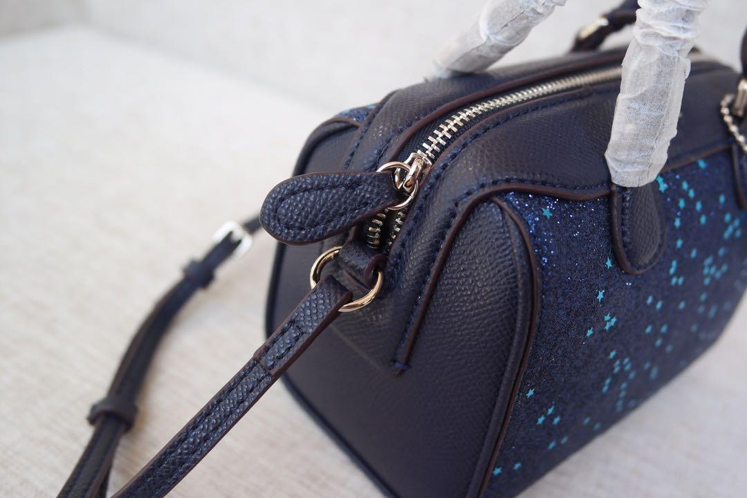 Coach Micro Bennett Star Glitter Satchel