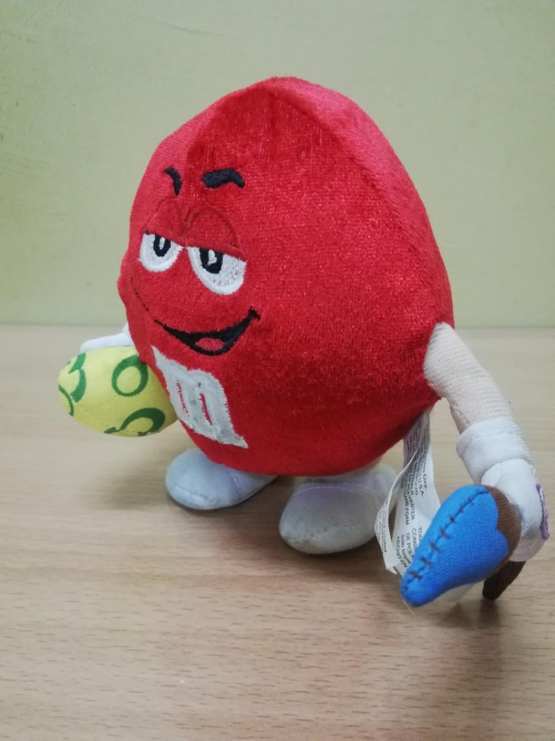 M&Ms plush animated musical EASTER dancing Red M&M, Hobbies & Toys