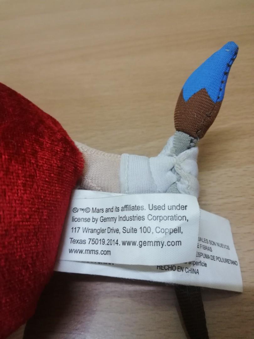 M&Ms plush animated musical EASTER dancing Red M&M, Hobbies & Toys