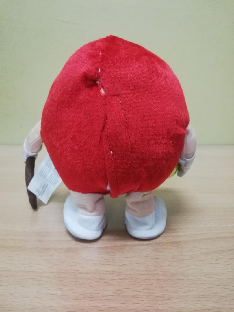 M&Ms plush animated musical EASTER dancing Red M&M, Hobbies & Toys